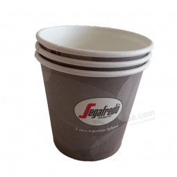 Taza de papel de café disponible barata de encargo del café para el té