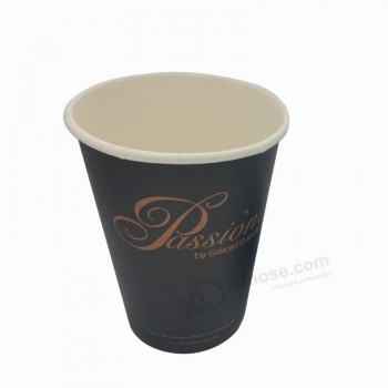 Barato personalizado duplo copo de papel de parede para café e chá