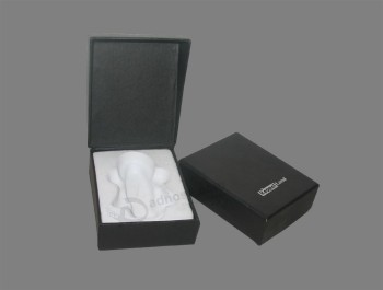 Caja de regalo de papel impresa personalizada de fábrica para la joyería