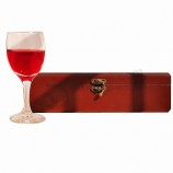 Scatole di regalo d'imballaggio del vino rosso di carta di goffratura su ordinazione a buon mercato