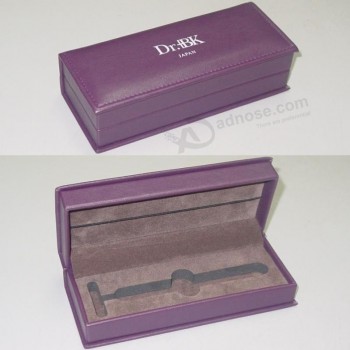 Baratos cajas de regalo de papel personalizado para collar/Mira/Pluma