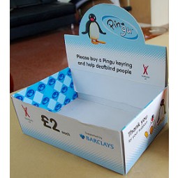 Cheap Custom Paper Display Box for Sales in Market