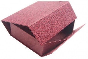 Caja plegable de papel personalizado de fábrica para un envío sencillo