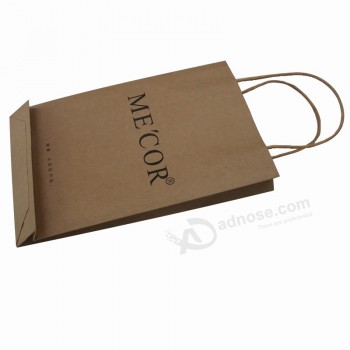 Saco de papel personalizado-Paper Shopping Bag Wholesale Sw169