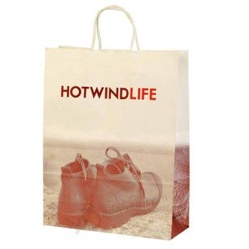靴の梱包用の安いカスタム紙のショッピングバッグ