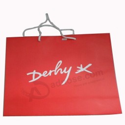 Design personalizado saco de papel artesanal para embalagem e compras(SW101)