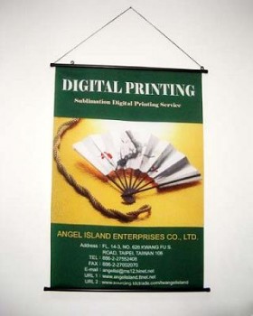 Wholesale customized High Quality Hanging Canvas Banner Printing with your logo