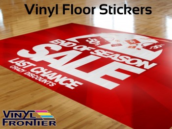Fabriek groothandel aangepaste hoge kwaliteit vloer vinyl sticker voor dEcoratie