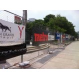 Groothandel aangepaste hoge kwaliteit muur reclame mesh hek banner voor sportevenement