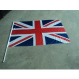 Aangepaste goedkope vlag groothandel polyester hand vlag groothandel