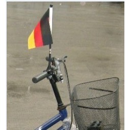 Impression personnalisée drapeau de sécurité vélo drapeau de sécurité vélo