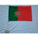 Factory Custom made decorative car window flag with plastic pole and your logo