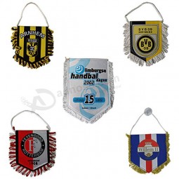 Factory Wholesale Custom Sports Team Banners Football Pennants with your logo