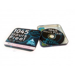 2018 Hot Sale Custom Design CD/Caja de lata de dvd