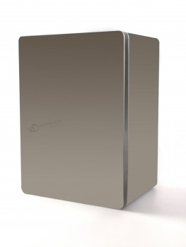 Barato impresión personalizada caja rectangular de la lata de metal para la venta