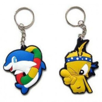 Cheap Promotional Custom Silicon Rubber Keychain