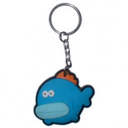 Cheap Custom Promotional OEM Rubber Keychains Wholesale Factory