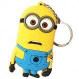 2018 Cheap Wholesale Promotional Rubber Mascot Keychains 