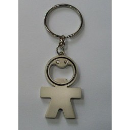 Großhandelschrommetallt-shirt keychain freier Schlüsselring für Sublimation