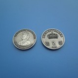 Wholesale Silver 2 Pounds Metal Coins as Souvenir 2018