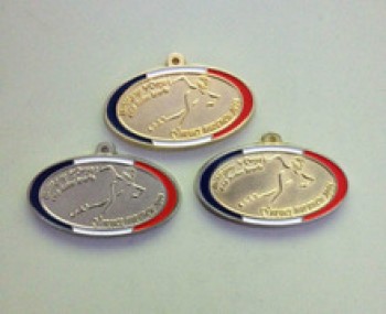 Médailles personnalisées en or de médaille de sport en métal d'or en gros