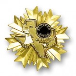 Souvenir personnalisé métal médailles d'or innovantes en gros