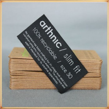 Custom Simple Folding Woven Label for Clothing