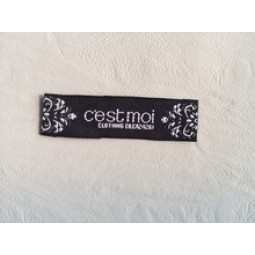 Custom Design Woven Labels Personalized Sewing Clothing 