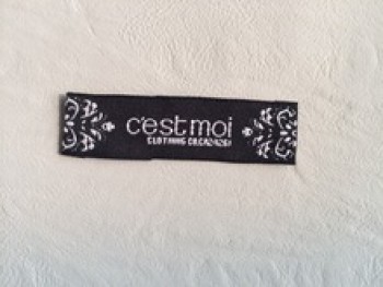 Custom Design Woven Labels Personalized Sewing Clothing 