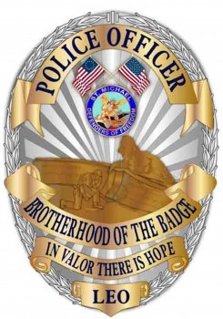 Distintivo superiore della polizia di qualità superiore all'ingrosso diretto della fabbrica noi distintivo della polizia