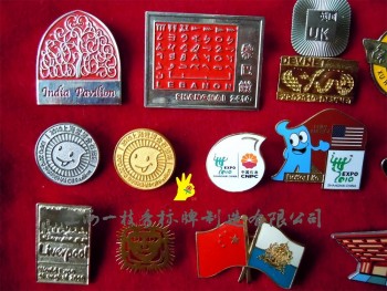 Factory direct wholesale customized high-end Expo Enamel Badge