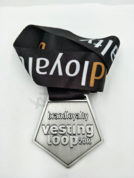 High Quality Custom Religious Honor Award Medal with Ribbons Cheap Wholesale