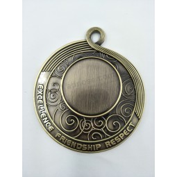Spuitgieten antieke bronzen souvenir medaille goedkope groothandel