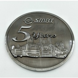 Ingrosso personalizzato moneta d'argento placcato antico a buon mercato all'ingrosso