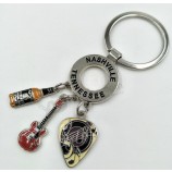 Cheap Factory Custom Carnival Metal Key Ring with Charms