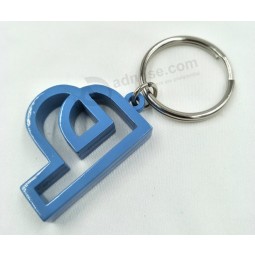 Spray Paint Finished Metal Key Ring Cheap Wholesale