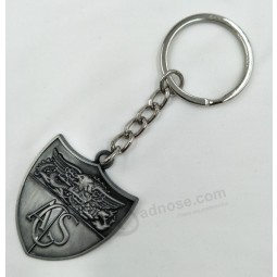Cheap Custom Antique Plated Blank Metal Key Ring Wholesale