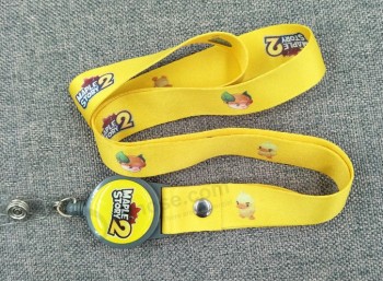 Custom Heat Transfer Printed Yo-Yo Lanyard for Staff Cheap Wholesale