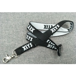 Event Breakaway Ribbon Printed Polyester Neck Lanyards with Sublimation Logo Cheap Wholesale