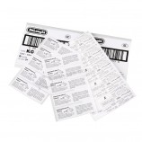 Atacado personalizado top alta qualidade papel revestido transferência térmica laBles para o pacote/Envio/Armazenamento/Armazém