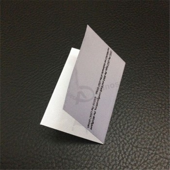 Etichetta stampata Pi grecoegata centrata materiale del nastro del raso di alta qualità all'ingrosso