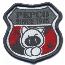 Factory direct wholesale customized top quality Backing and Overlocking Clothing Woven Patches