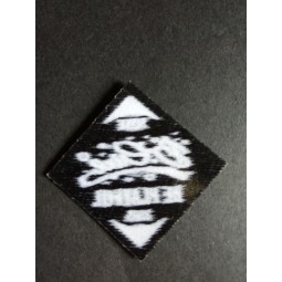 Wholesale customized high-end Heat Seal Backing Clothing Woven Badge