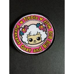 Wholesale customized high-end Good Damask Quality Clothing Woven Badge