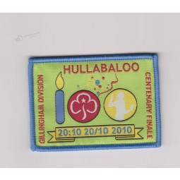 Wholesale customized high-end Customized Design Garment Woven Badge