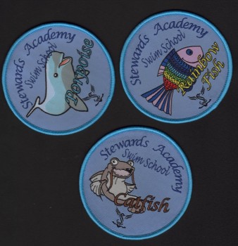 Wholesale customized high-end Garment Woven Badge