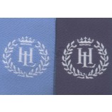 Wholesale customized high-end Taffeta Quality Heat Cut Garment Main Woven Label