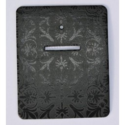 Cheap Customized Branded PU Leather Label Environment-Friendly Standard