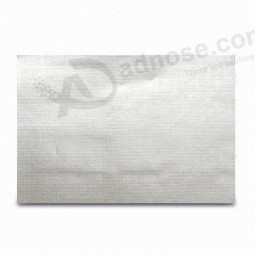Impressão personalizada papel de linho metalizado 71gsm em relevo