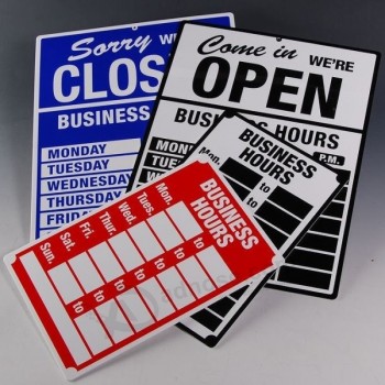 Durable and High Quality Customized Plastic Industrial Sign Wholesale